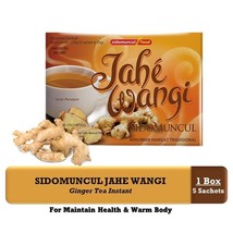 Sidomuncul JAHE WANGI Roasted Ginger Tea For Warm Body - 5 sachets - £14.51 GBP