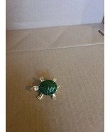 Red Eyed and Green Turtle Brooch - $20.58 CAD