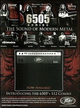 Peavey 6505 + 112 combo guitar amp ad print Bullet for My Valentine Machine Head - $4.01