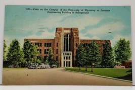 Wyoming Vista on Campus University of Wyoming at Laramie Engineering Postcard E8 - $3.95