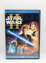 Star Wars Episode Ii 2 - Attack Of The Clones Full Screen 2 Disc Set Dvd - £10.20 GBP