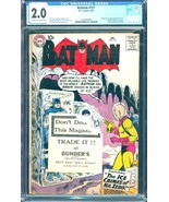 Batman #121 (1959) CGC 2.0 -- 1st &amp; origin of Mr. Freeze (Mr. Zero); Bil... - £1,357.72 GBP