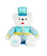 Holiday Time Snowflake Teddy Nutcracker Girl Child&#39;s Plush Toy, Blue 15&quot; - $32.59