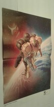 Metroid Prime 3: Corruption/Mario Strikers Charged 15.5&#39;&#39;x11.5&#39;&#39; 2 Sided Poster - £9.51 GBP