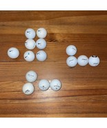 Golf Balls Mixed Lot 15 Balls Nike Titleist Callaway Slazenger Top Flite... - £11.00 GBP