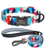 Personalized Pet Id Dog Collar With Customizable Dog Tag - $25.69+