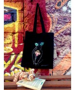 Lady Cat, Special Design Handmade Tote Bag - £11.81 GBP