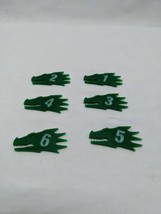 Lot Of (6) Dragon Heads Objective Markers Acrylic Tokens - $28.50