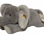 Steiff Soft Cuddly Friends ELNA ELEPHANT 064074 Stuffed Animal Plush But... - $40.20