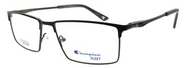 Champion CUFL4010 C02 Men&#39;s Glasses Titanium Large 60-18-150 Black / Gunmetal - £53.97 GBP