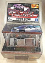 2001 Maisto Showcase Collection 2000 GMC TERRADYNE CONCEPT Gray 1:64 Die... - $15.50