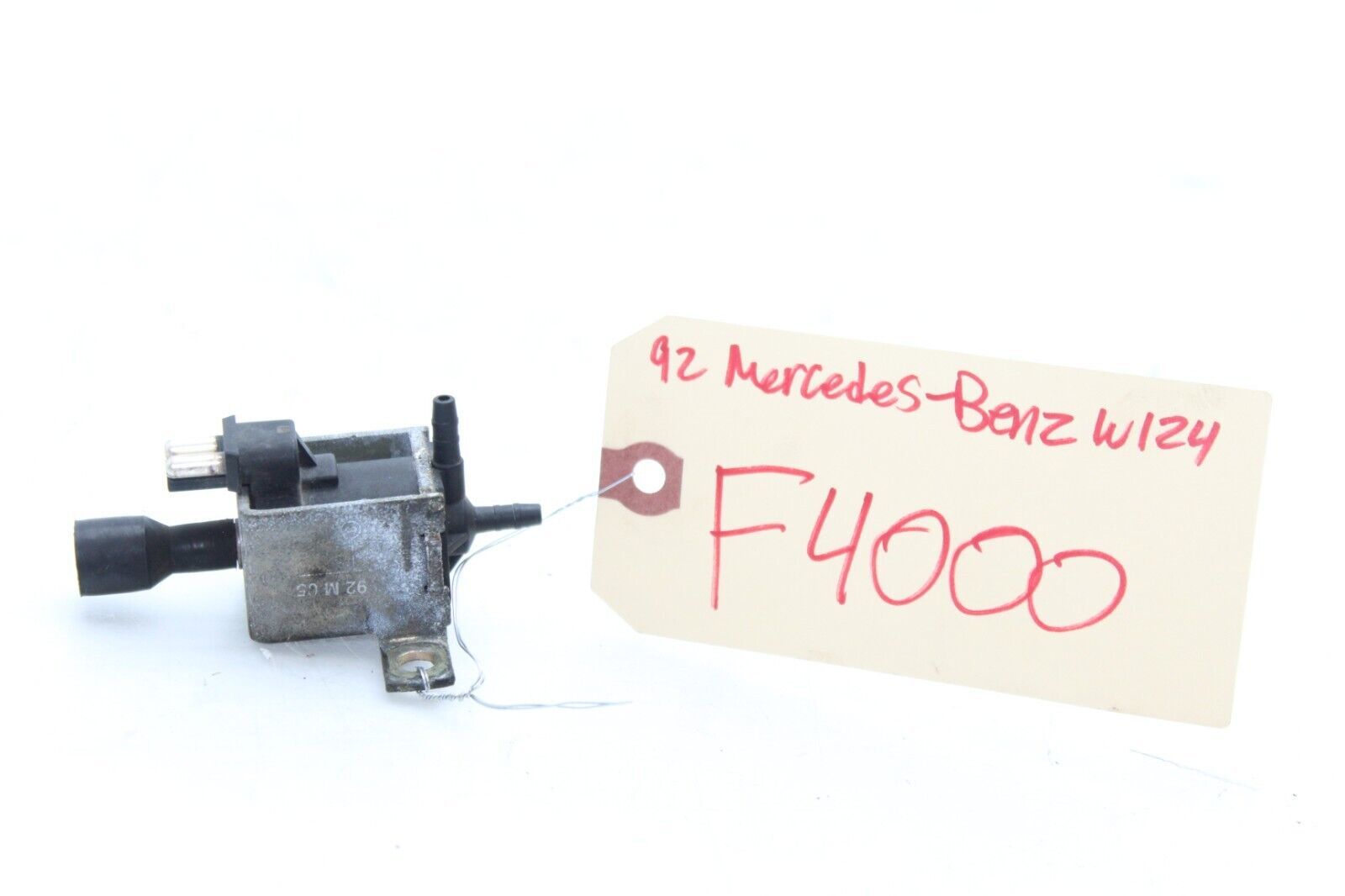 92-93 MERCEDES-BENZ W124 300E EGR Vacuum Solenoid Valve F4000 - $34.40