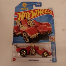 Hot Wheels 2024 #052 Red Knight Draggin HW Celebration Racers Series # 2/10 - $9.99