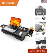 Laptop Lap Desk, Portable Laptop Desk for Bed - Fits Up to 17" Laptop &amp; ... - $118.95