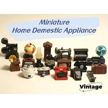 Miniature simulation Home Demestic Appliance Dollhouse decoration retro ... - £40.06 GBP