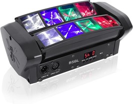 8 Beam Stage Lights With Sound Activated And Dmx Moving Head Party Light... - $93.95