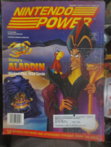 NINTENDO POWER Magazine Vol 55 December 1993 Aladdin + Mega Man X Poster+ cards - £11.18 GBP