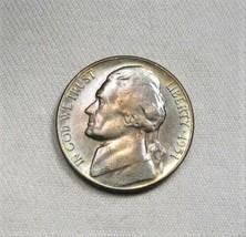 1951-S Jefferson Nickel VCH UNC Coin w/ Album Toning AL198 - £42.03 GBP