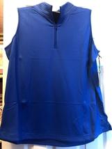 NWT Ladies BELYN KEY Cobalt Royal Blue BK Mock Sleeveless Golf Shirt XS S M L image 2