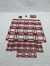 Lot Of (31) Monsterpocalypse Red Player Monster And Unit Indicator Bases - $19.42 CAD