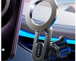For Iphone Magsafe 3 Car Mount Magnetic Phone Holder For Car Vent, 30X P... - $37.99