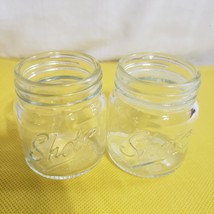 Mini Mason Jar Shaped Shot Glass lot of 2 - £4.62 GBP