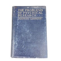 The Problems of Psychical Research  Hereward Carrington Signed by NASA Scientist - $95.00