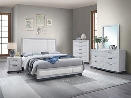 Ludlow Modern 4-Piece Queen Bedroom Set with Ample Storage - $1,468.00