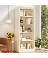 Tall Wood Bookcase with Light, 5-Tier Adjustable Bookshelves - $9,318.42 MXN