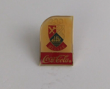 Belize Olympic Rings &amp; Shield Olympic Games &amp; Coca-Cola Lapel Hat Pin - $6.31