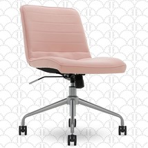 Adelaide Home Office Task Chair, Armless Adjustable Height Desk, French ... - $186.70