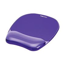 Fellowes Crystals Gel Mouse Pad/Wrist Support - Purple  - $39.00