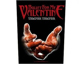 Bullet For My Valentine Temper - 2014 - Giant Back Patch - 36 X 29 Cms Bfmv - £9.35 GBP