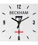 Wall Clock Canvas - England BECKHAM - $38.22 CAD+