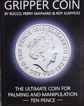 Gripper Coin (Single/10p) by Rocco Silano - Trick - $19.75