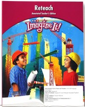 SRA Imagine It! RETEACH - Annotated Teacher&#39;s Edition Book - Grade / Level 6 - £11.84 GBP