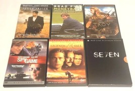 The Assassination Of Jesse James (Sealed), Moneyball (Sealed), Seven, Troy..DVD  - £12.20 GBP