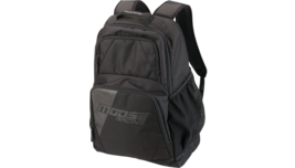 New Black Moose Racing Travel School Backpack Back Pack Bag 18&quot;H x 12.5&quot;W x 5&quot;D - £55.04 GBP