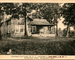 Postcard Albertype Winslow Arkansas AR Summer Cottage of DC Campbell Of ... - $39.16