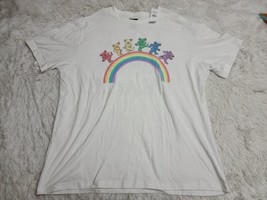 American Eagle Grateful Dead XL T-Shirt Dancing Bears Rainbow 2-Sided Peace Love - £11.08 GBP