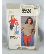 Simplicity Top Shorts Sewing Pattern 8524 Time Saver Stretch Knit Size 1... - £5.77 GBP