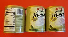 3 Pack Caffe D'vita Green Tea Matcha Smoothie Mix Made With Real Matcha - $72.27