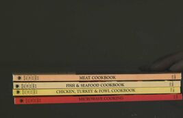 lot of four (4) Golden Apple Paperback Cookbooks microwave chicken, meat... - $3.95
