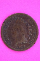 1864 Bronze Rotated Die Indian Head Cent Penny  You Get The Exact Coin S... - $16.61