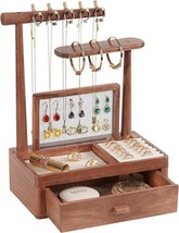 Jewelry Organizer Removable Necklace Organizer Display with 10 Hooks Jewelry Dis - £24.88 GBP