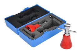 Fowler 52-104-025-0, Machinist Screw Jack Set with 3&quot;-4&quot; Range w/ Blue C... - $483.52 MXN