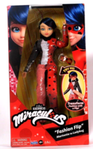 Playmates Zag Heroez Miraculous Fashion Flip Marinette To Ladybug Doll A... - $25.99