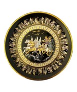 Vintage D. Stingos Greek Mythology Plate – 24K Gold, 8" Phaethon Chariot Wall Pl - $29.00