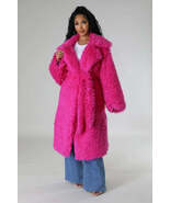 ATHINA Fuzzy Fur Winter Heavy Jacket - $209.27 CAD