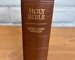 1979 LDS Holy Bible King James Version Leather Bound with Gilded Edges -... - $23.95